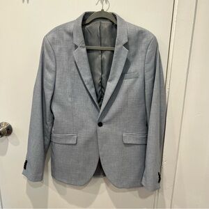 Topman Gray Blazer Size 40R